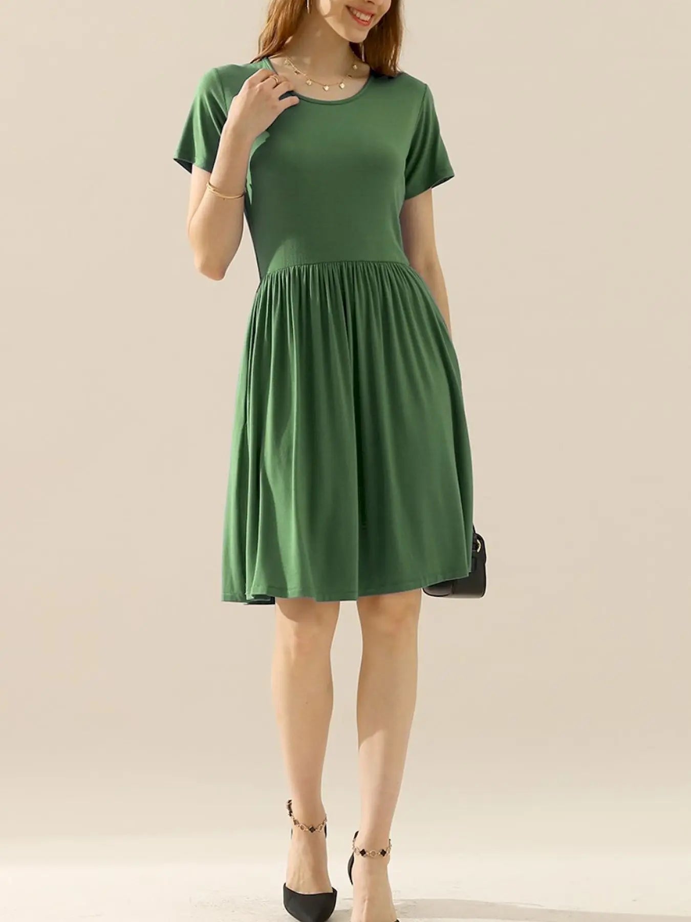 Women's Casual Dress With Pockets