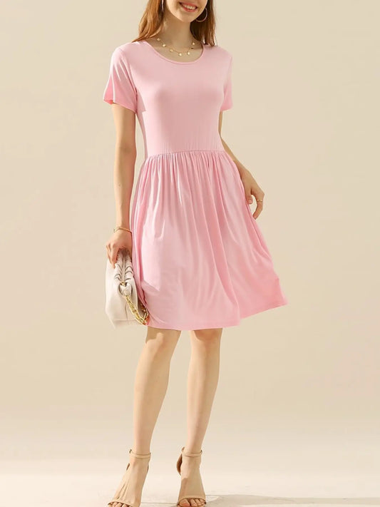 Women's Casual Dress With Pockets