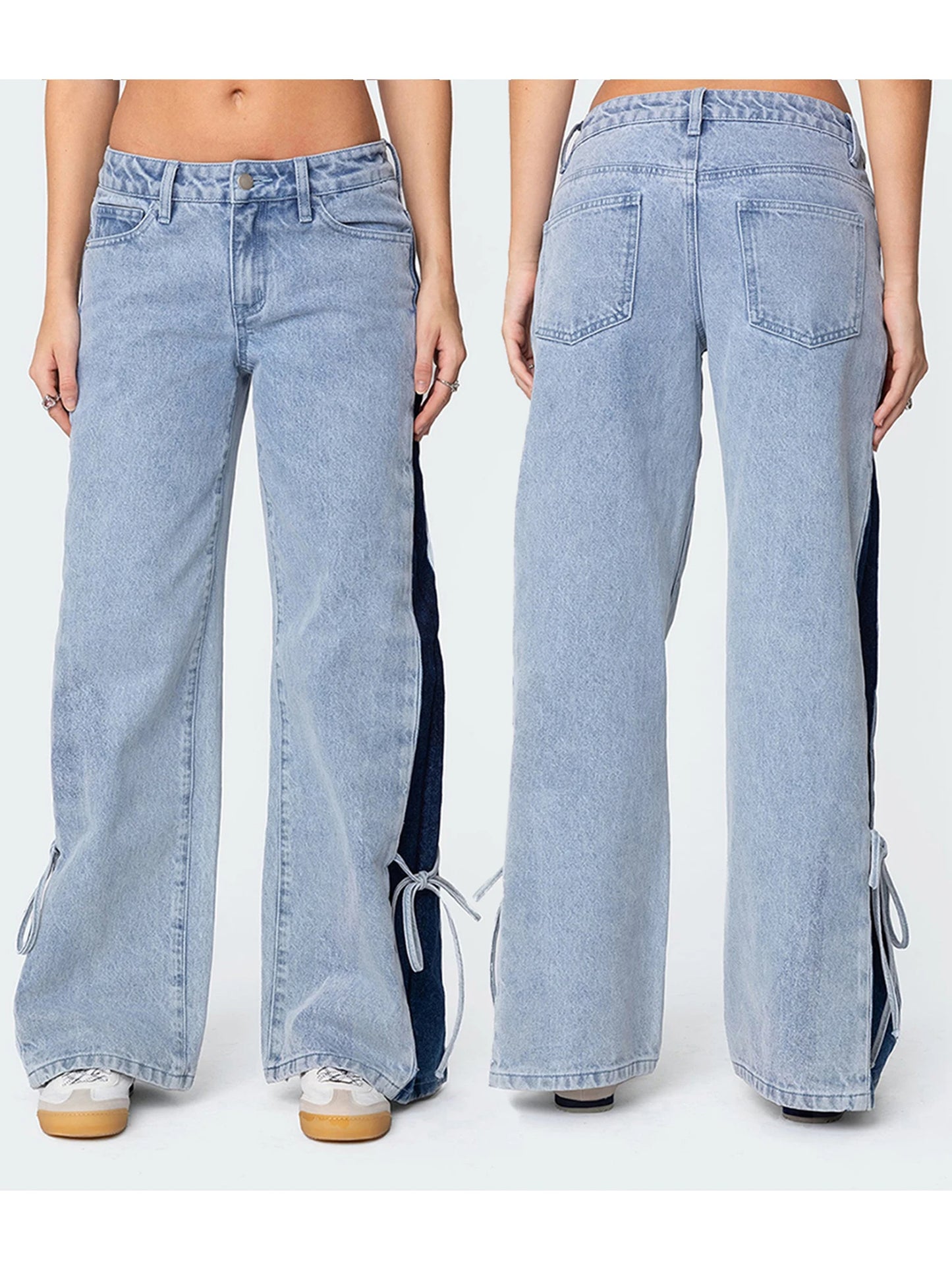 Womens Oversized Denim Pants