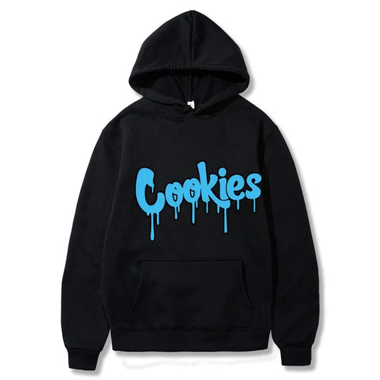 Cookie Printed Cotton Men's Hoodie