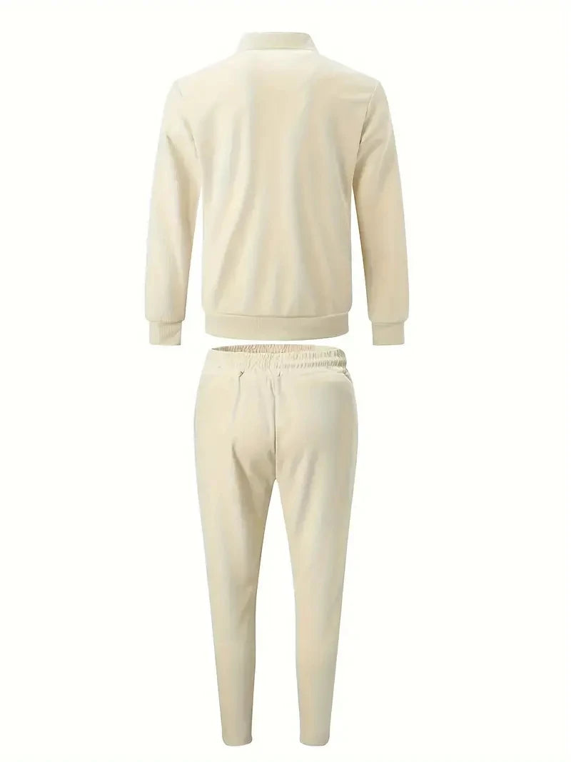 2 Pieces Classic Men's Sportswear Set