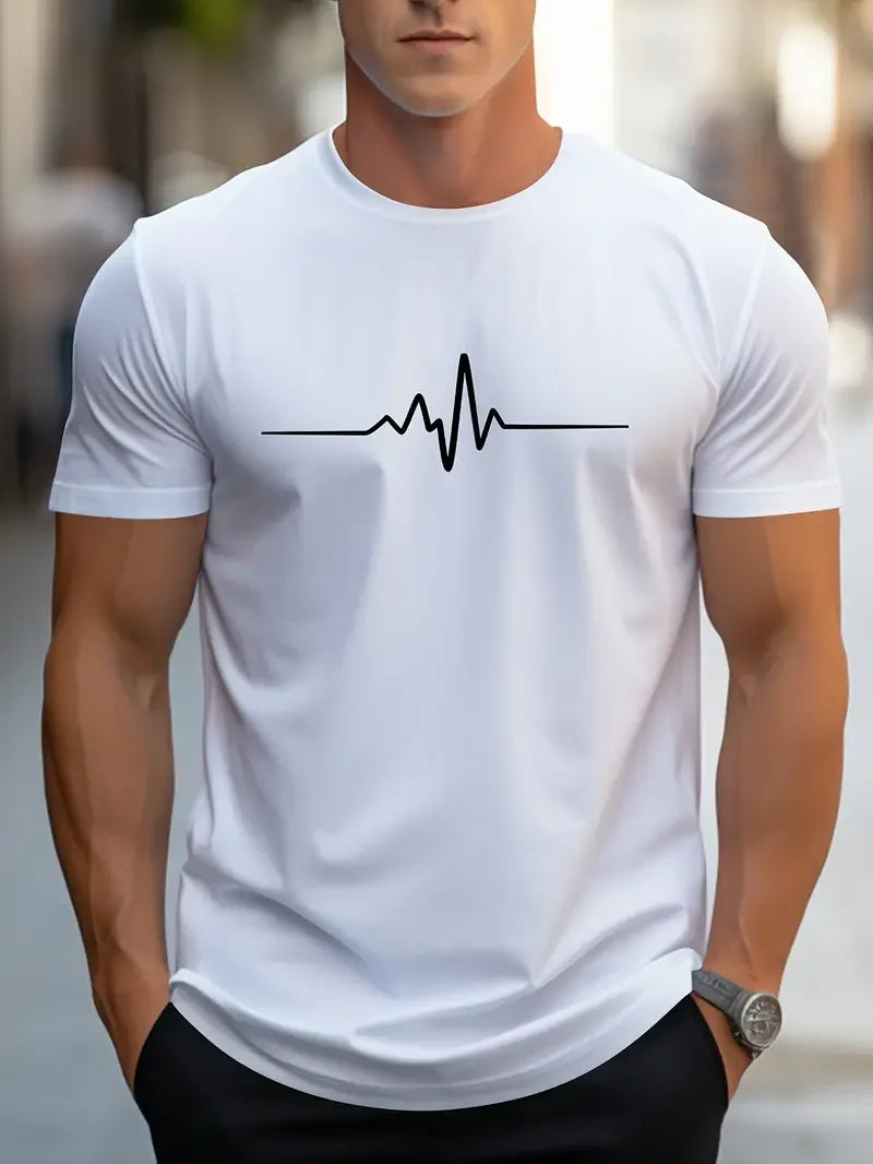 Men's Fashionable Summer Short Sleeve T-shirt