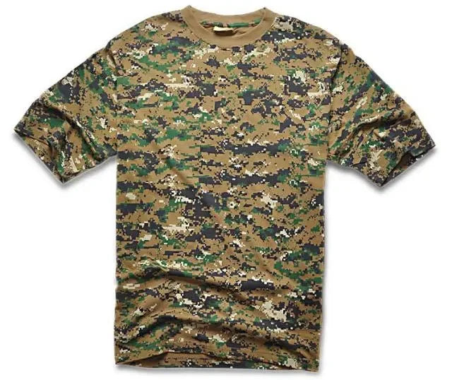 Mens Camouflage Hunting T-Shirt