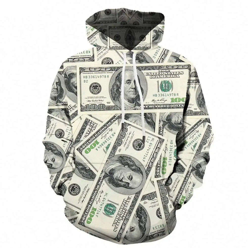 Money Hoodie Sweatshirts