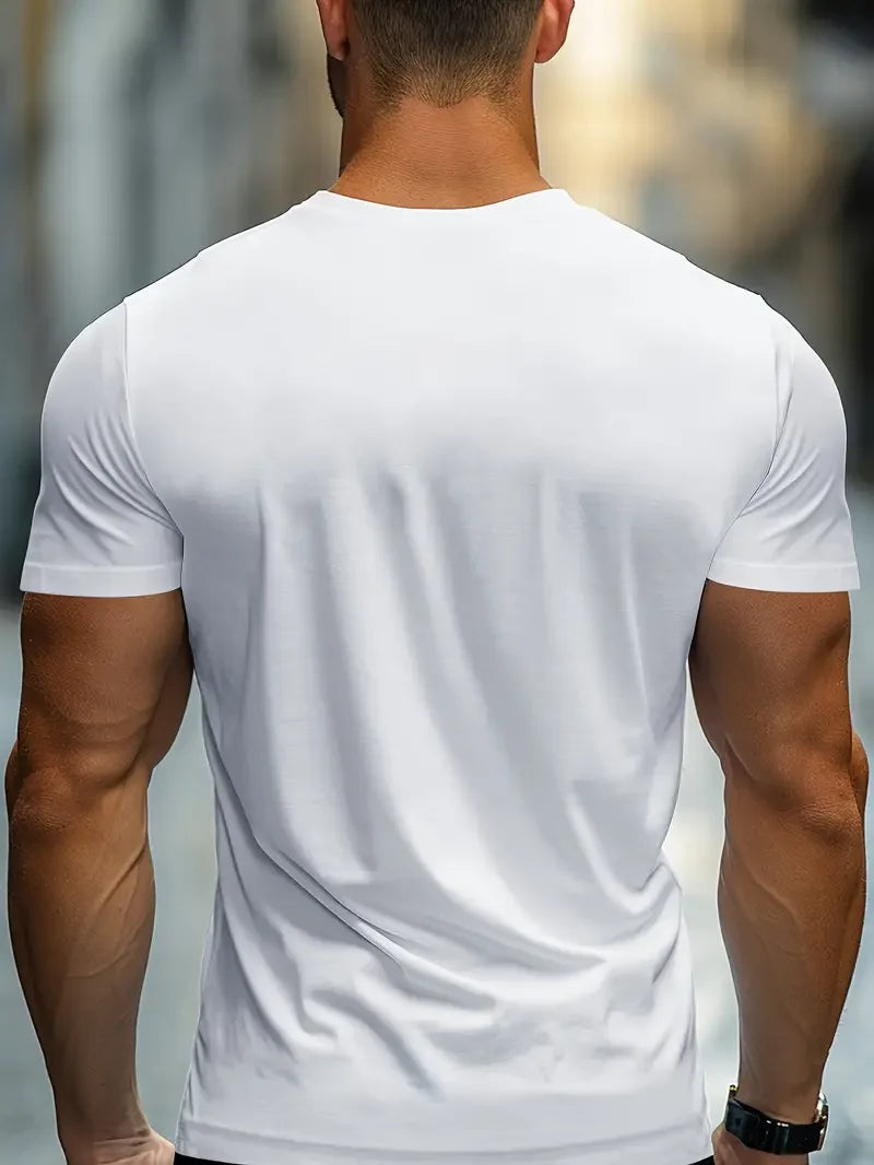 Men's Fashionable Summer Short Sleeve T-shirt