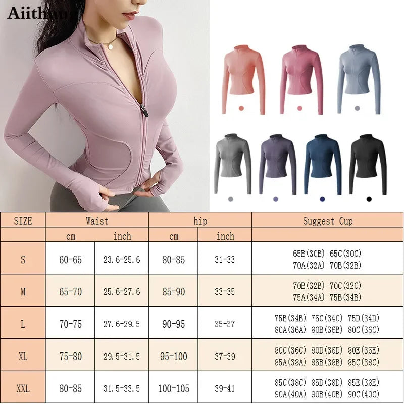 Womens Slim Fit Lightweight Jackets